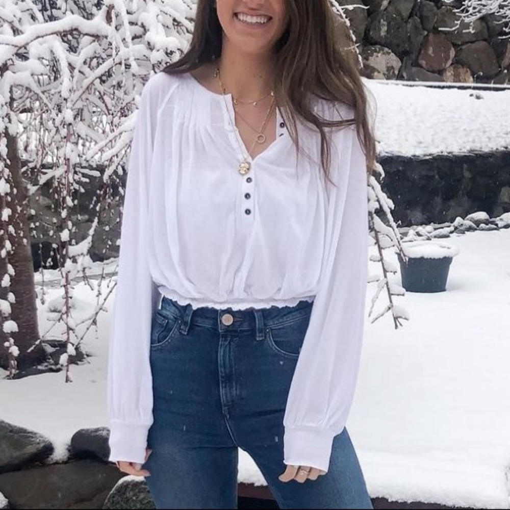 Free people top, size small